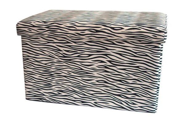 TABURE KUTIJA 60*37*37 ZEBRA