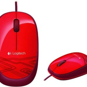 Miš žični Logitech M105 crveni