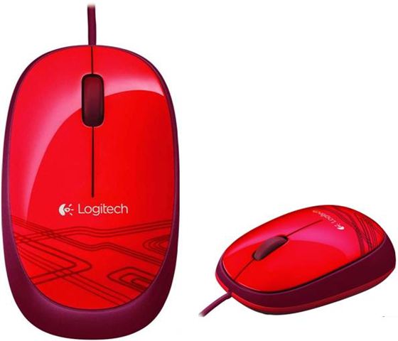 Miš žični Logitech M105 crveni Miš žični Logitech M105 crveni