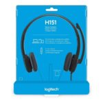Slušalice Logitech H151 black