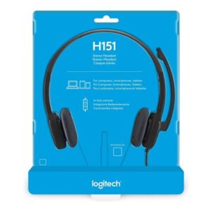 Slušalice Logitech H151 black