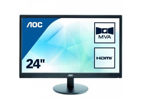 MON 24 AOC M2470SWH FHD VA VGA HDMIx2 Zvu MON 24 AOC M2470SWH FHD VA VGA HDMIx2 Zvu