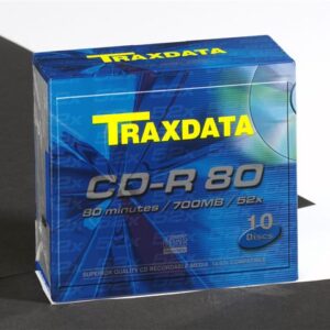 TRAXDATA OPTIČKI MEDIJ CD-R SLIM BOX 10