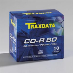 TRAXDATA OPTIČKI MEDIJ CD-R BOX 10