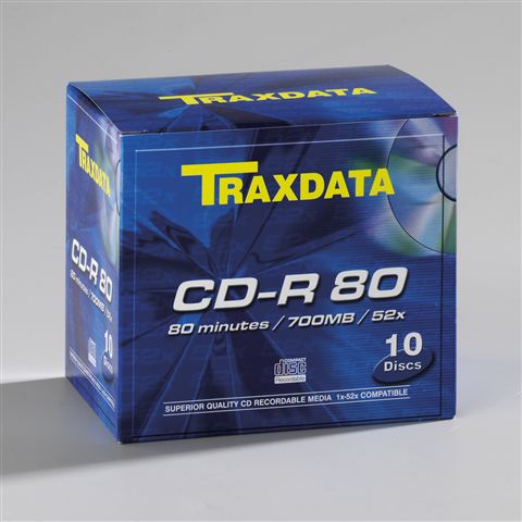 TRAXDATA OPTIČKI MEDIJ CD-R BOX 10 TRAXDATA OPTIČKI MEDIJ CD-R BOX 10