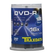 Traxdata DVD-R 16X CAKE 100 Traxdata DVD-R 16X CAKE 100