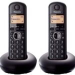 PANASONIC telefon bežični KX-TGB212FXB crni TwinPack