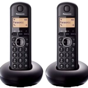 PANASONIC telefon bežični KX-TGB212FXB crni TwinPack