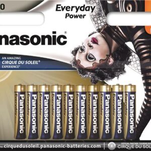 PANASONIC baterije LR03EPS/10BW 6+4F Alkal. Everyday Power