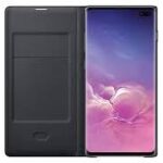 SAMSUNG ZAŠTITNA MASKA S10+ CRNA PREKLOPNA EF-NG975PBEGWW