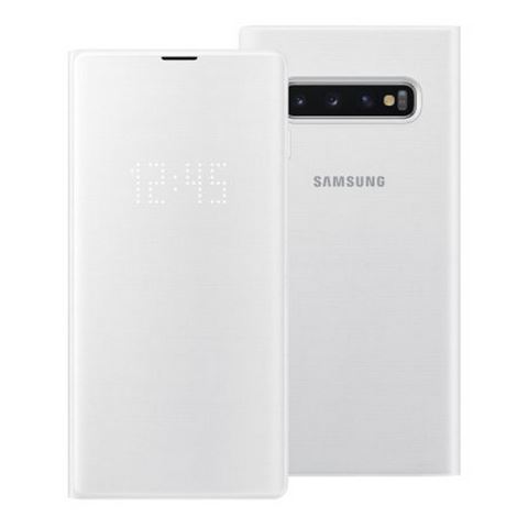 SAMSUNG ZAŠTITNA MASKA S10+ BIJELA PREKLOPNA EF-NG975PWEGWW SAMSUNG ZAŠTITNA MASKA S10+ BIJELA PREKLOPNA EF-NG975PWEGWW
