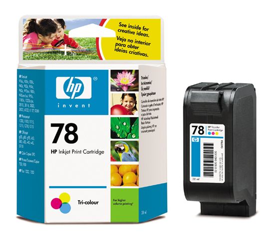 HP tinta C6578AE (no. 78) HP tinta C6578AE (no. 78)