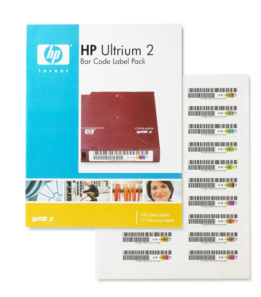 HEWLETT-PACKARD ULTRIUM 2BAR CODE LA
