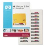 TON Q2007A HP ULTRIUM 3 RW BAR CODE LABEL PACK