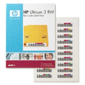 TON Q2007A HP ULTRIUM 3 RW BAR CODE LABEL PACK