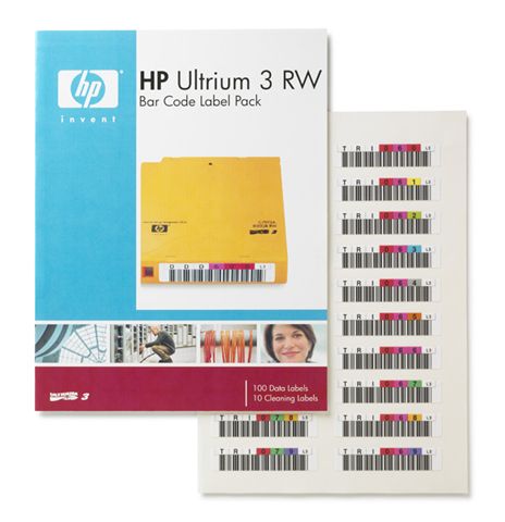 TON Q2007A HP ULTRIUM 3 RW BAR CODE LABEL PACK TON Q2007A HP ULTRIUM 3 RW BAR CODE LABEL PACK
