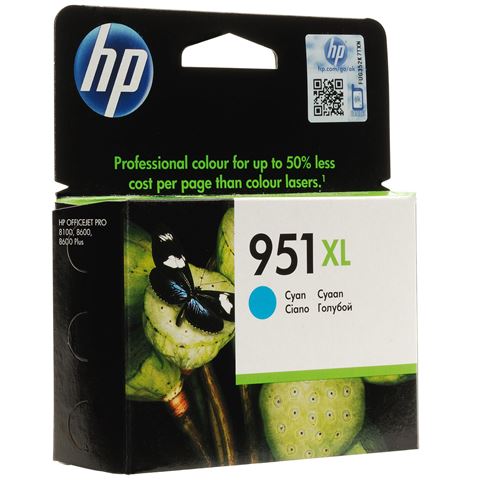 Tinta HP CN046AE no.951xl Cyan