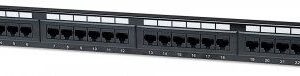 Intellinet prespojni UTP panel Cat.5e 24-portni 1U 19"