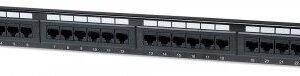 Intellinet prespojni UTP panel Cat.6 24-portni 1U 19"