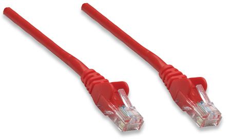 Intellinet prespojni mrežni kabel Cat.5e UTP PVC 0.5m crveni Intellinet prespojni mrežni kabel Cat.5e UTP PVC 0.5m crveni