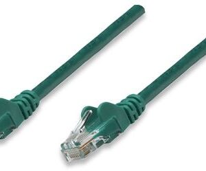 Intellinet prespojni mrežni kabel Cat.5e UTP PVC 5m zeleni