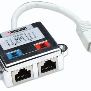 Intellinet 2-Port Modular Distributor 504195