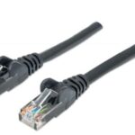 Intellinet patch kabel 0.5m Cat.6 UTP PVC crni