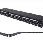 Intellinet patch panel FTP Cat6A 24-port 1U 19" shielded