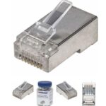 Intellinet konektor RJ45 Cat.5e STP 2-prong 100kom. stranded