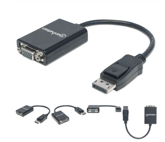 MH adapter aktivni DisplayPort Muški/VGA Ženski