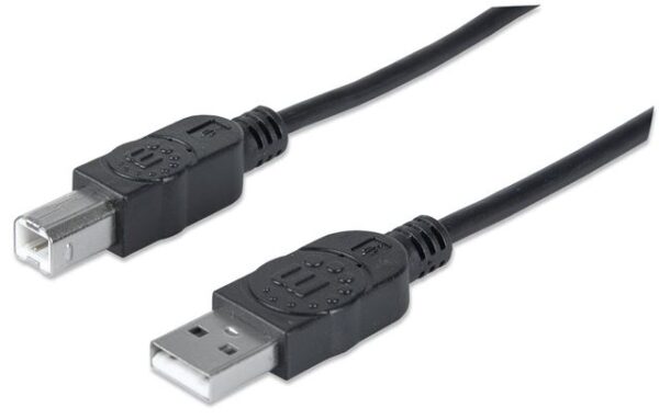 MH USB kabel 2.0 A-muški na B-muški 1.8m crni MH USB kabel 2.0 A-muški na B-muški 1.8m crni