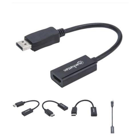 MH adapter pasivni DP Muški/HDMI Ženski MH adapter pasivni DP Muški/HDMI Ženski