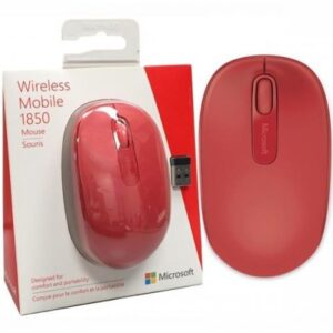 Microsoft Wireless Mobile Mouse 1850 Flame Red V2