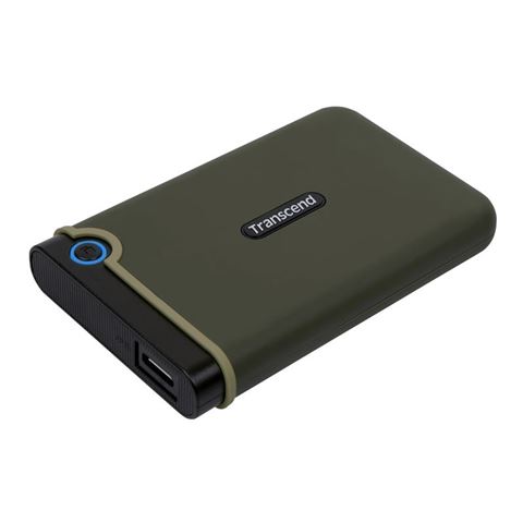 Vanjski tvrdi disk 1TB StoreJet 25M3 Transcend Military Green