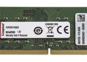 MEM SOD DDR4 8GB 2666MHz KIN ValueRAM KVR26S19S8/8