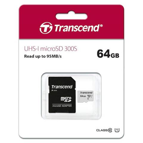 Memorijska kartica SD MICRO 64GB HC Class 10 UHS-I + 1ad 300S TS Memorijska kartica SD MICRO 64GB HC Class 10 UHS-I + 1ad 300S TS
