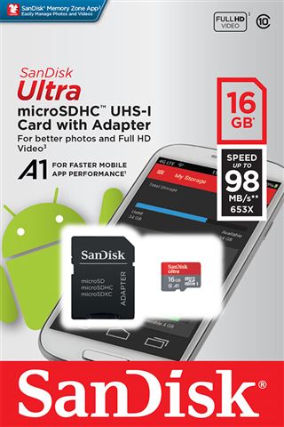 Memorijska kartica SanDisk Ultra microSDXC