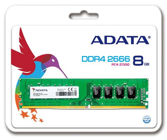 Memorija Adata DDR4 8GB 2666MHz Memorija Adata DDR4 8GB 2666MHz
