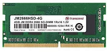 MEM SOD DDR4 4GB 2666MHz JetRam TS MEM SOD DDR4 4GB 2666MHz JetRam TS