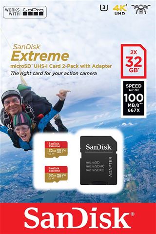 Memorijska kartica SanDisk Extreme microSDHC 32GB + Adapter