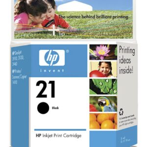 Tinta HP black 21