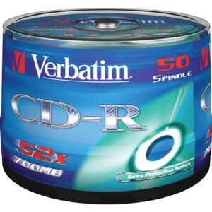 CD-R MEDIJ VERBATIM 50PK CB 52X  700MB 50PK na postolju