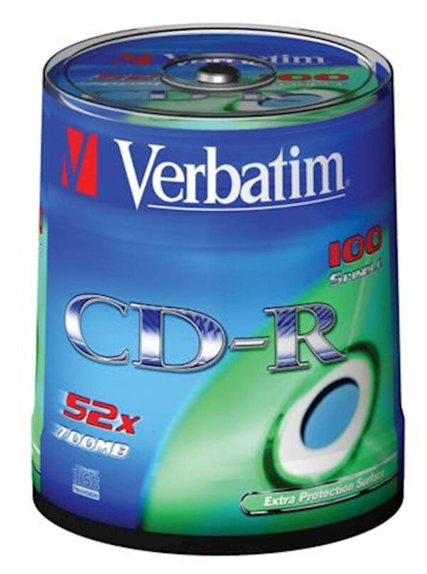 CD-R MEDIJ VERBATIM 100PK CB CD-R MEDIJ VERBATIM 100PK CB