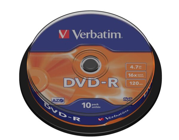 DVD-R MEDIJ VERBATIM 10PK CB 16X 4 DVD-R MEDIJ VERBATIM 10PK CB 16X 4