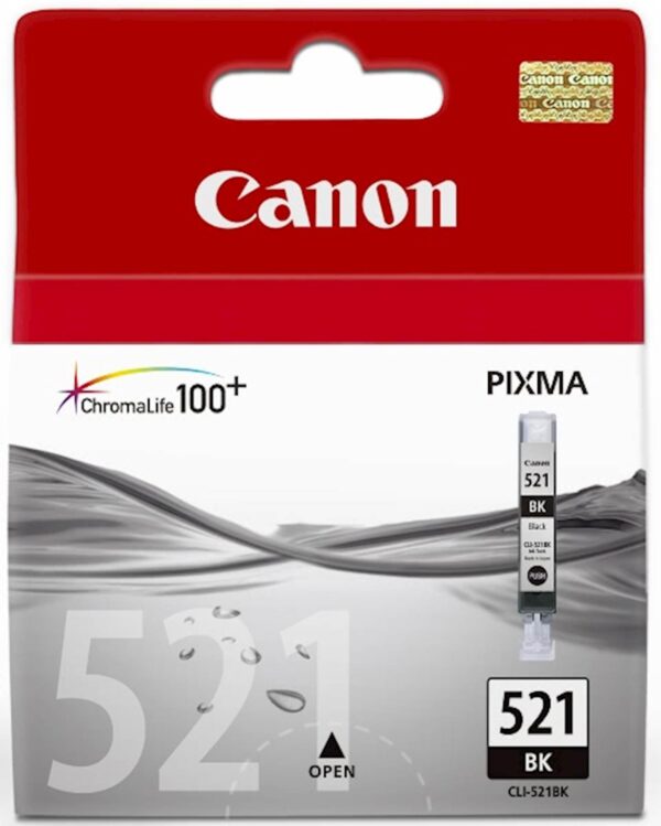 Tinta CANON CLI-521 BLACK