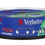 CD-R MEDIJ VERBATIM 25PK CB 52X 700MB 25PK na postolju