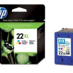 Tinta HP color 22 XL