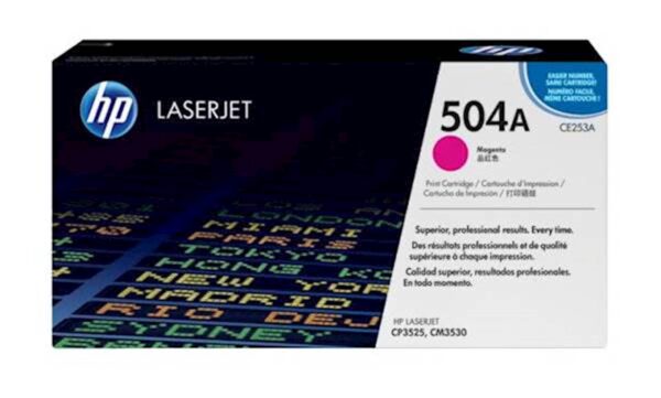 Toner HP magenta 504A Toner HP magenta 504A