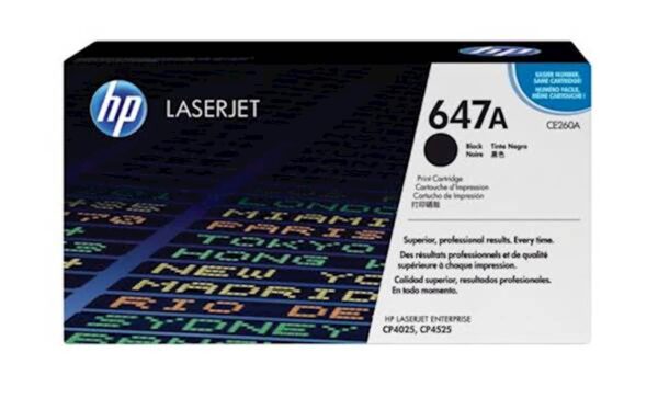 Toner HP black 647A Toner HP black 647A