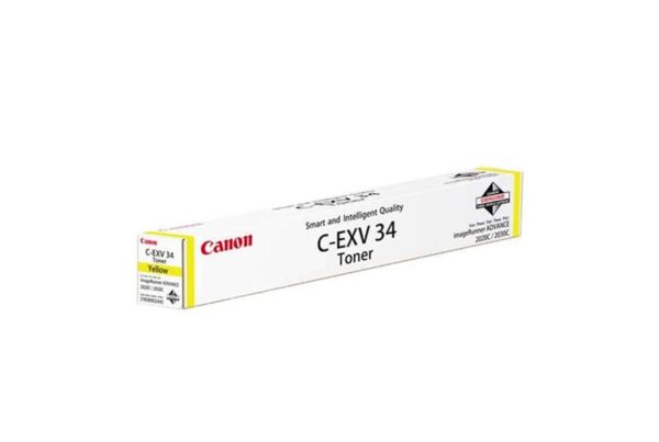 Toner CANON C-EXV 34 Yellow Toner CANON C-EXV 34 Yellow